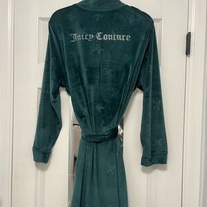 Juicy Couture Teal Velvet Women's Jacket